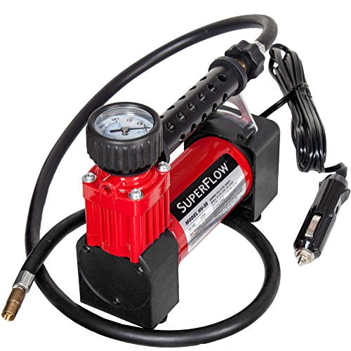Q Industries HV35 SuperFlow 12Volt 140 PSI Air Compressor Walmart