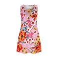 thumbnail image 4 of Vestido estilo suéter estampado sin mangas con cuello redondo para mujer OAVQHLG3B Store  lin121212, 4 of 4