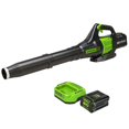 thumbnail image 1 of Soplador de hojas axial inalámbrico Greenworks 80 V 150 MPH 500 CFM, 1 of 9