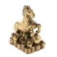 thumbnail image 1 of Estatua de animal Colco Shengxiao del zodiaco chino Coleccionable para hogar Decoración de Fengshui Caballo, 1 of 6