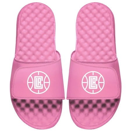 

Women s ISlide Pink LA Clippers Primary Logo Slide Sandals