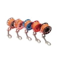 thumbnail image 4 of Advancent Carrete de dedo Carretes de buceo Salchicha de seguridad Línea de vida Línea compacta Cuerda de anclaje Bobinado Snorkel con gancho Deportes acuáticos Oro rosa, 4 of 6