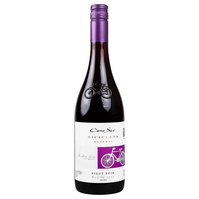 Pack de 2 Vino Tinto Cono Sur Bicicleta Pinot Noir 750 ml