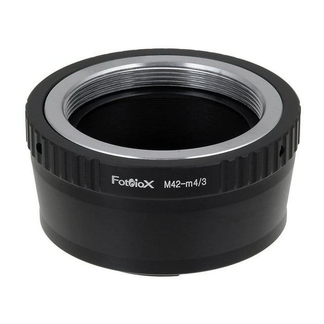 Fotodiox Lens Mount Adapter - M42 Screw Mount SLR Lens to Micro Four Thirds (MFT, M4/3) Mount Mirrorless Camera Body