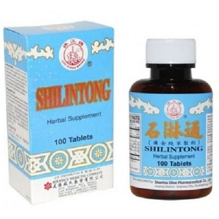 3 boîtes Shilintong, supplément à base de plantes pour la santé des voies urinaires (100 comprimés)