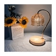 thumbnail image 4 of Lampara Escritorio Calentadora De Velas Con Temporizador BLANCO DORADO, 4 of 4