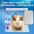 thumbnail image 5 of NUOLUX Cooling Pad Rabbit Stone Mat Chinchilla Animal Bunny Supplies Castle Hamster Plate Pet Icesmall Animals, 5 of 6