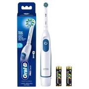 Oral-B Toothbrush, Pro 100 Precision Clean, Battery Power Toothbrush, White