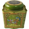 thumbnail image 2 of Irish Breakfast Tea - Celtic Peacock Irish Weave Designed Tin Green, 2 of 5