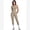 Gray, variant on IBTOM CASTLE Womens Color Block Workout Sets Racerback Tank Top High Waist Leggings Gym Set Yoga Pilates Outfits M Black