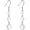 Pearl, variant on 925 Sterling Silver Pearl Dangle Earrings Three Pearls Drop Jewelry Birthday Gifts for Women