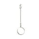 thumbnail image 1 of Kearding Anillo de soporte para cigarrillos resistente a la corrosión hecho a mano personalizado Circlet Tobacciana accesorio joyería coleccionable para encendedores plata METRO Kearding HA060100-04B, 1 of 6