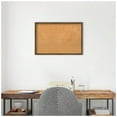 thumbnail image 3 of Amanti Art Natural Cork Board Wood Framed Lucie Light Bronze Bulletin Board 25 in. x 17 in., 3 of 7