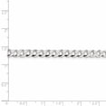 thumbnail image 5 of 925 Sterling Silver 5.75mm Close Link Flat Curb Chain 22 Inch, 5 of 5