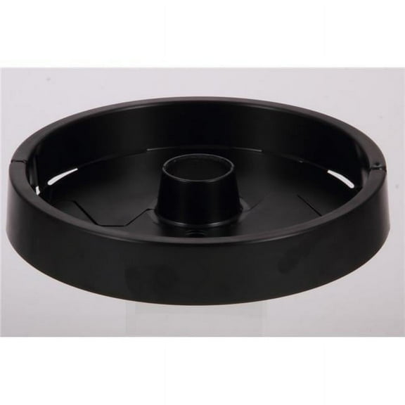 UpShelf Detachable Umbrella Pole Shelf 19 lbs Black Patio Umbrella Bases, Detachable pole Shelf