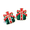 Gift, variant on Terandius Women's Christmas Earrings - Sparkling rhinestone reindeer, Christmas tree, bells, and flower pendants, made of lightweight stainless steel, are the perfect gift for holiday parties.