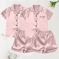 thumbnail image 2 of Tosmy Womens Lounge Sets Female Plus Size Casual Pajamas Ladies Lace Suspenders Shorts Home Wear Sleepwear, 2 of 4