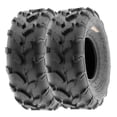 thumbnail image 2 of SunF ATV/UTV All Terrain Quad Mini Bike Tire 18x7-8 & 18x9.5-8 6 PR Tubeless A003 (Set of 4), 2 of 9