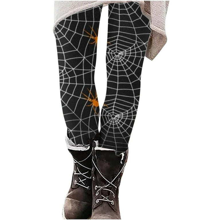 Spiderweb Print Black Tights Spiderweb Print Black Tights