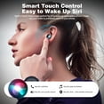 thumbnail image 5 of Bluetooth 5.3 Headphones for iPhone 17 15 16 14 Pro Galaxy S25 S24 S23 S22 Ultra A16 A14 A15 A35, True Wireless Earbuds Lightweight In-Ear Ear Buds HiFi Stereo Earphones with Mic & Crisp-Clear Sound, 5 of 8