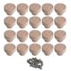 thumbnail image 1 of 20pcs Lotus Door Knob Cabinet Wardrobe Pull Handles 35*25mm, 1 of 3