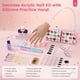 thumbnail image 2 of Mano de silicona para practicar uñas con kit de uñas acrílicas y acceso., 2 of 8