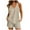 Beige, variant on Atogsazn Womens Pajamas Set Soft Sleeveless V Neck Tank Top and Shorts Lounge Sets 2 Piece Sleepwear Loungewear Brown S