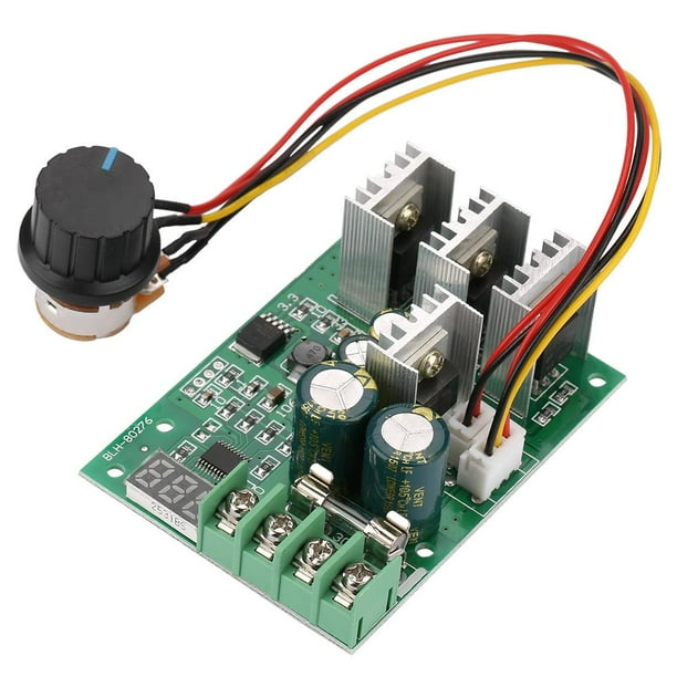 Controlador de Velocidad DC6-60V 30A Pantalla digital 0~100% Módulo de Accionamiento Ajustable Controlador de Velocidad del motor PWM DC Tarjeta de velocidad Spptty controles industriales