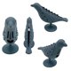 thumbnail image 5 of Alimentador para gatos Comedero con fugas Juguete interactivo para mascotas Dispensador de Irfora Gris,TPE, 5 of 7
