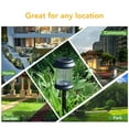 thumbnail image 5 of HYTX HY-SLED05YL-BN 10 Piece Waterproof Solar LED Outdoor Pathway Lights, Yellow & Brown, 5 of 7