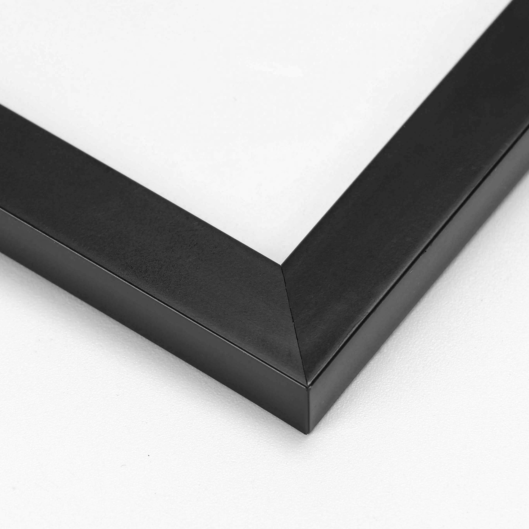 7 Pack 12x12 Picture Frame with 8x8 Openings, Black