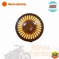 thumbnail image 3 of New Striped Led Headlight 7" For Royal Enfield Hunter 350 Meteor 350 Thar & Jeep, 3 of 4