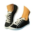 thumbnail image 3 of Wyzesi Espadrilles pour Femmes Rouges Confortables Respirantes Semelle Souple Légères Chaussures Décontractées en Toile Espadrilles Rétro de Noël pour Femmes, 3 of 7