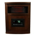 thumbnail image 4 of Lifesmart 6 Element 1500W Electric Infrared Quartz Space Heater, Brown (2 Pack), 4 of 9