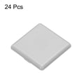 thumbnail image 4 of Standard Plastic Square Aluminum Extrusion End Cap Gray White 40x40mm 24pcs, 4 of 5