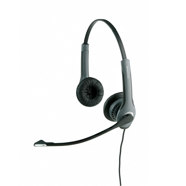 Jabra GN2000 Quick Disconnect (QD) Wired Duo Wideband Frequency Headset