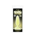 thumbnail image 3 of Firefly Pleasure Glow in the Dark TPE Crystal Anal Plug, Small, Yellow, 3 of 3