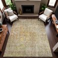 thumbnail image 6 of Addison Rugs Mayfield Premium Machine Washable Transitional Modern Khaki Rectangle Rug, 9' x 12', 6 of 6
