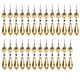 thumbnail image 1 of Adornos de cristales coloridos, máquina de arcoíris, candelabro de cristal, prismas, colgantes de gota de carámbano, 25 uds., 1 of 5
