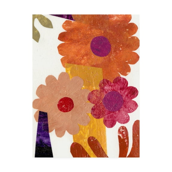 Trademark Fine Art 'Fiesta Floral I' Canvas Art by Regina Moore
