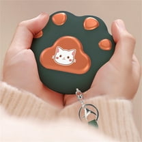 Qiopertar Under $5 Rechargeable Hand Warmer Key Chain, Two Gear Constant Temperature Heating 1200mAh, Portable Winter Handwarmer for Outdoor