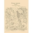 thumbnail image 2 of Walsh 14x18 Black Ornate Wood Framed with Double Matting Museum Art Print Titled - Wise County Texas - Walsh 1879, 2 of 4