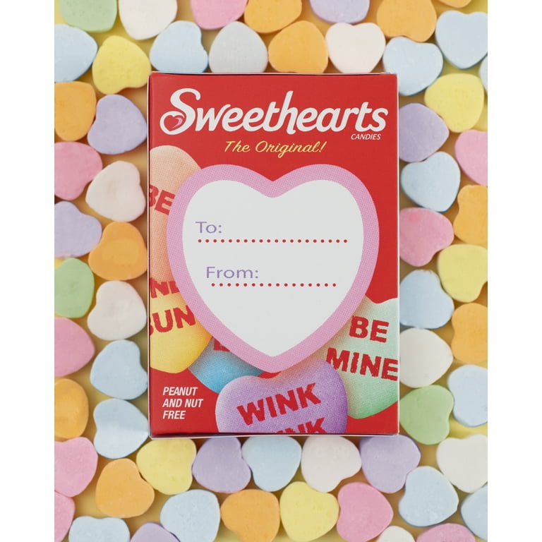 Sweethearts Valentine Conversation Hearts Hard Candy, 0.9 oz. Full