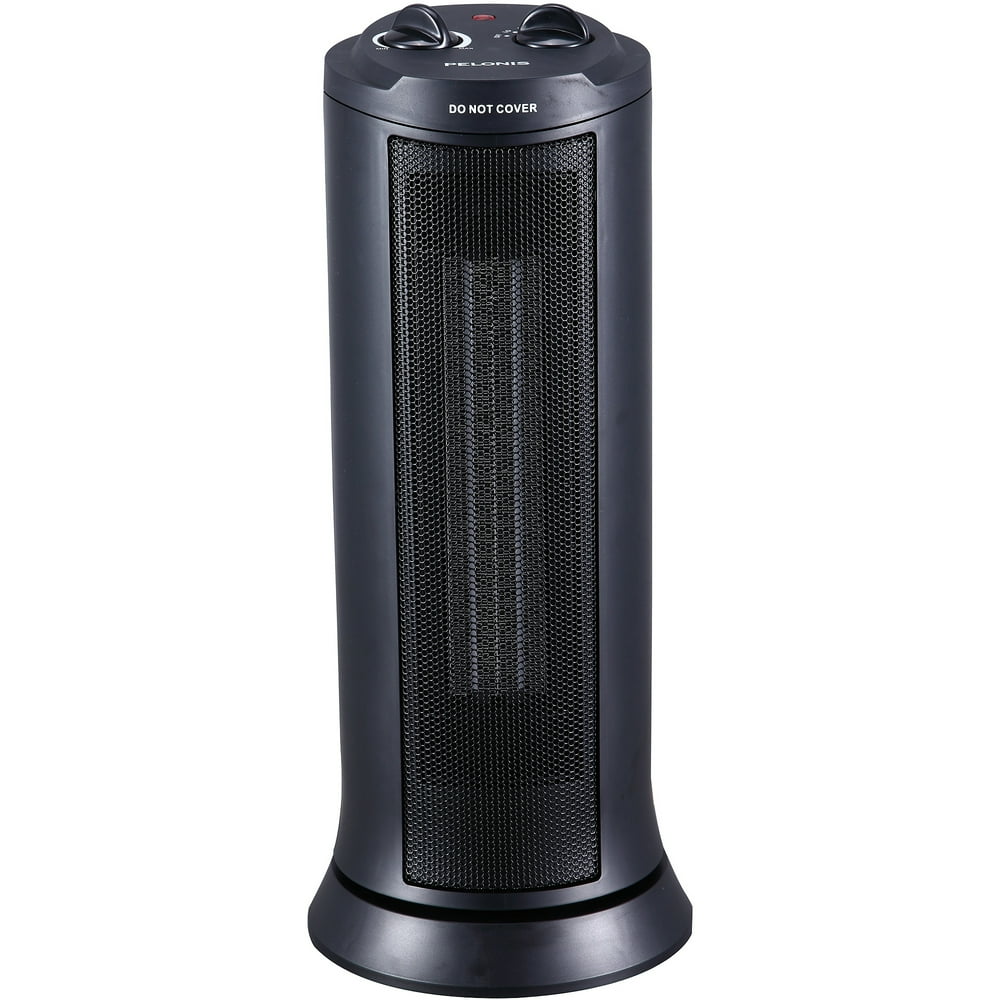 Pelonis 17" Electric Tower Space Heater with Thermostat, Indoor, Black, NT1513L