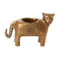 thumbnail image 2 of Metal Tiger Planter Pot, 2 of 2