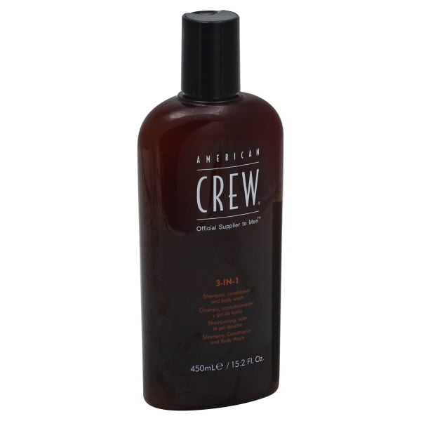 American Crew Classic 3-In-1 Shampoo Conditioner Body Wash, 15.2 fl oz