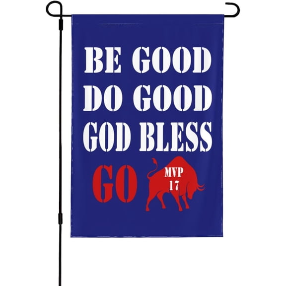 Be Good Do Good God Bless Flags For Outside,Yard Decoration,Double Sided Garden Flag