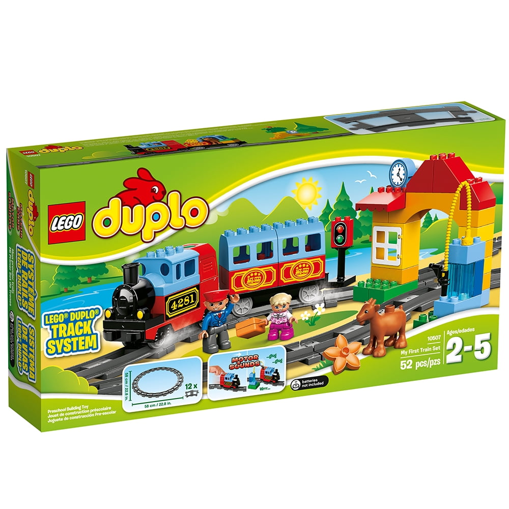 Fugtighed misundelse Velkendt LEGO DUPLO Town My First Train Set 10507 - Walmart.com