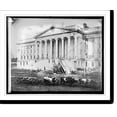 thumbnail image 2 of Historic Framed Print, Treasury Dept. (old print): Construction of Treasury, [Washington, D.C.], Feb. 3, 1858, 17-7/8" x 21-7/8", 2 of 9