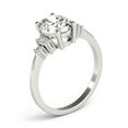 Bright Jewel Oval Cut 2 Ct Lab Created Diamond Wedding Anniversary Ring